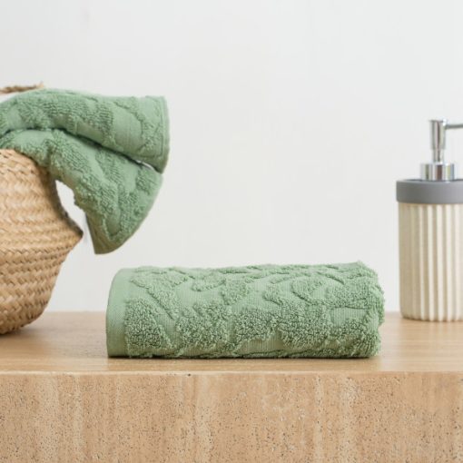 Khăn Cotton cao cấp họa tiết hoa
